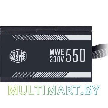 Блок питания Cooler Master MWE 550W White 230V V2 (MPE-5501-ACABW-EU) картинка 6